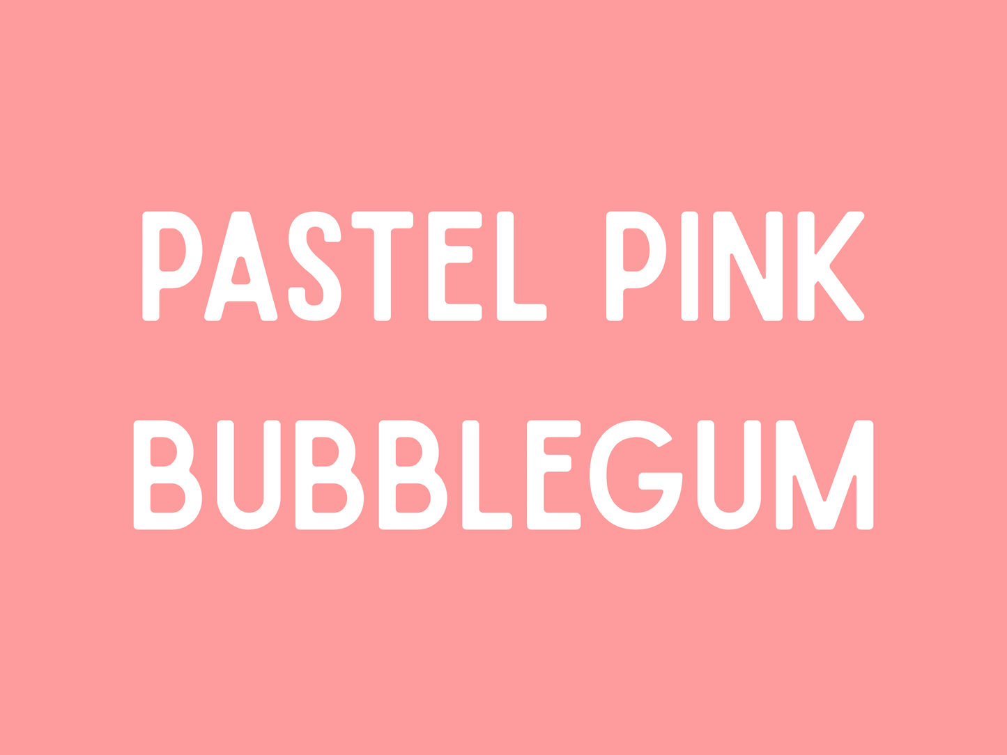 Pastel Pink Bubblegum (PK522) Biothane
