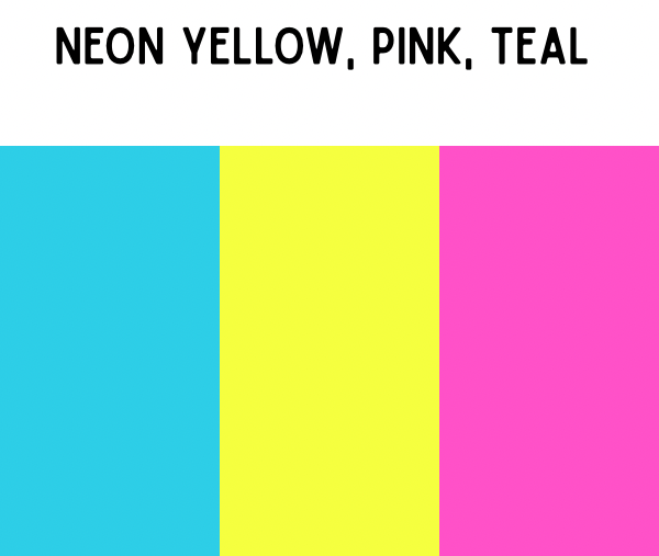 NEON YELLOW MULTI