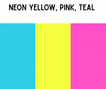 NEON YELLOW MULTI